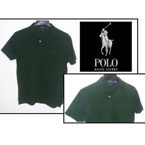 DARK GREEN POLO GULF SHIRT